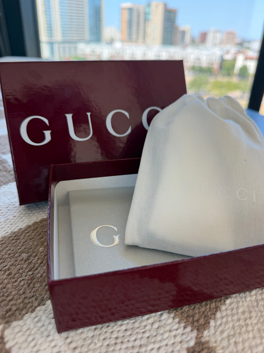 SOLD Gucci GG Marmont Matelassé Zip Card Case - NWT
