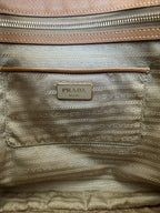 Prada Saffiano Lux Double Zip Executive Tote