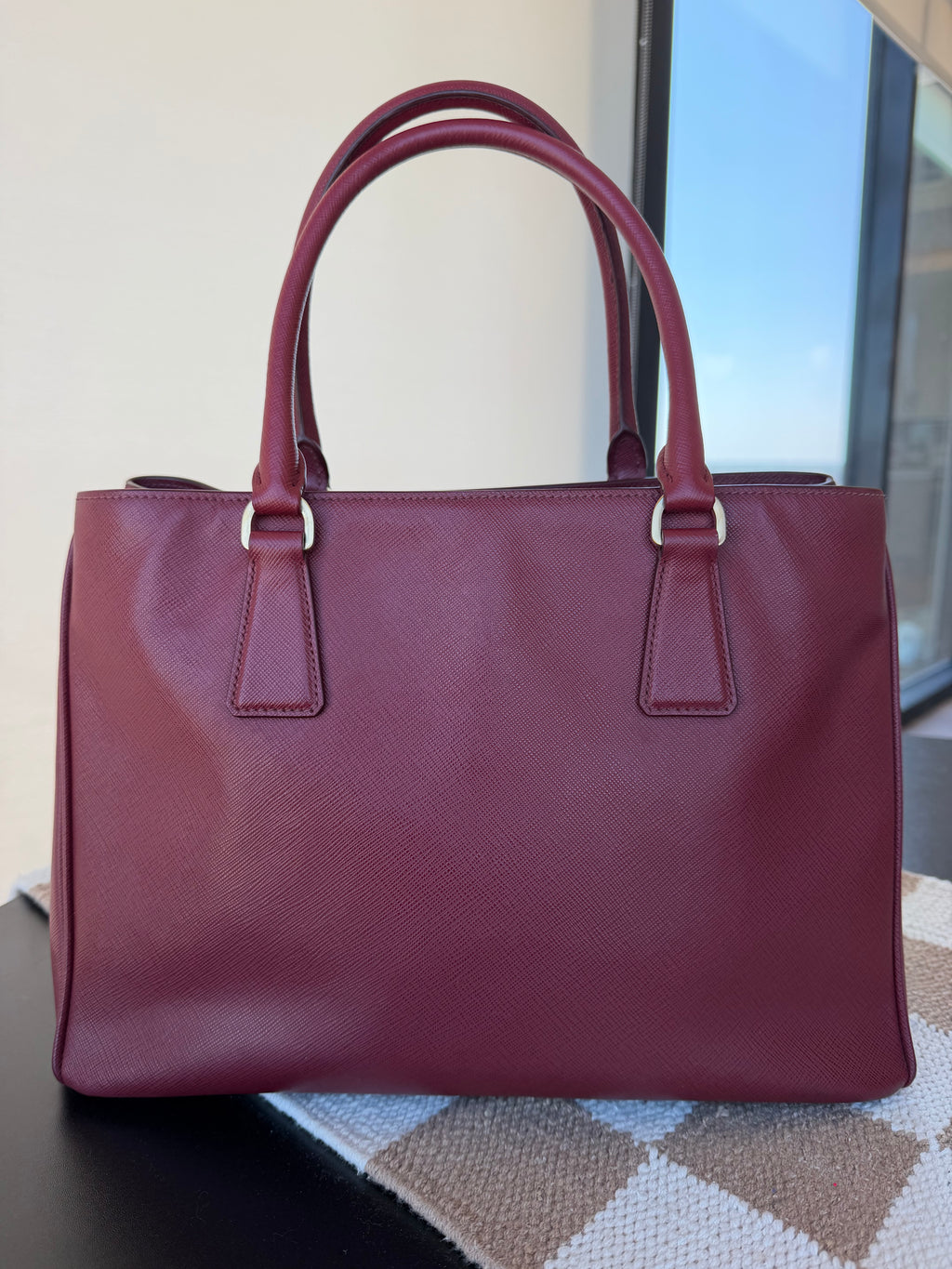 Prada Saffiano Lux Large Tote