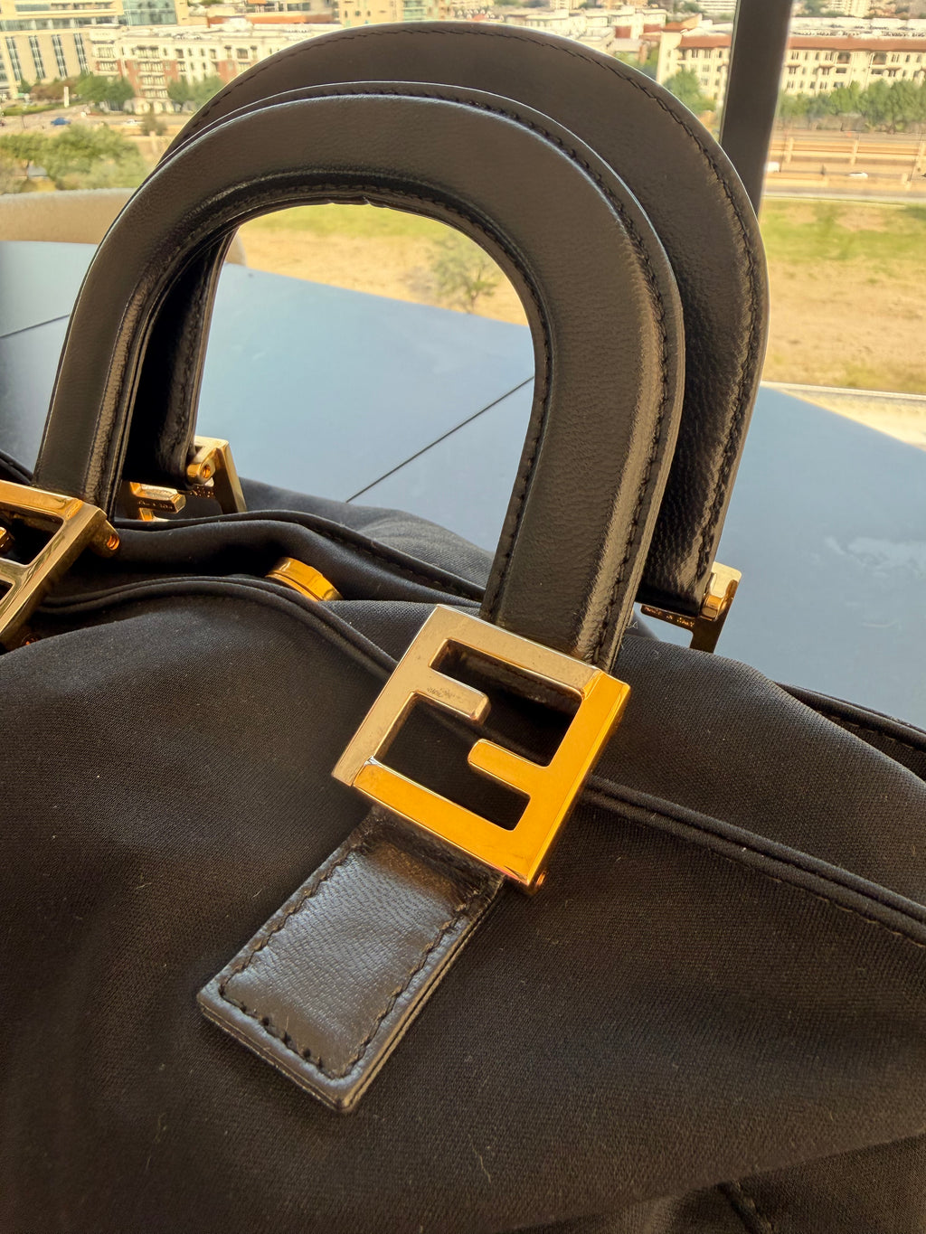 Fendi Mama Nylon Bucket Bag