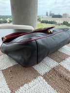 Gucci Vintage Effect Calfskin Matelassé GG Marmont Shoulder Bag