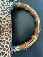 Gucci Pony Hair Bamboo Handle Bag