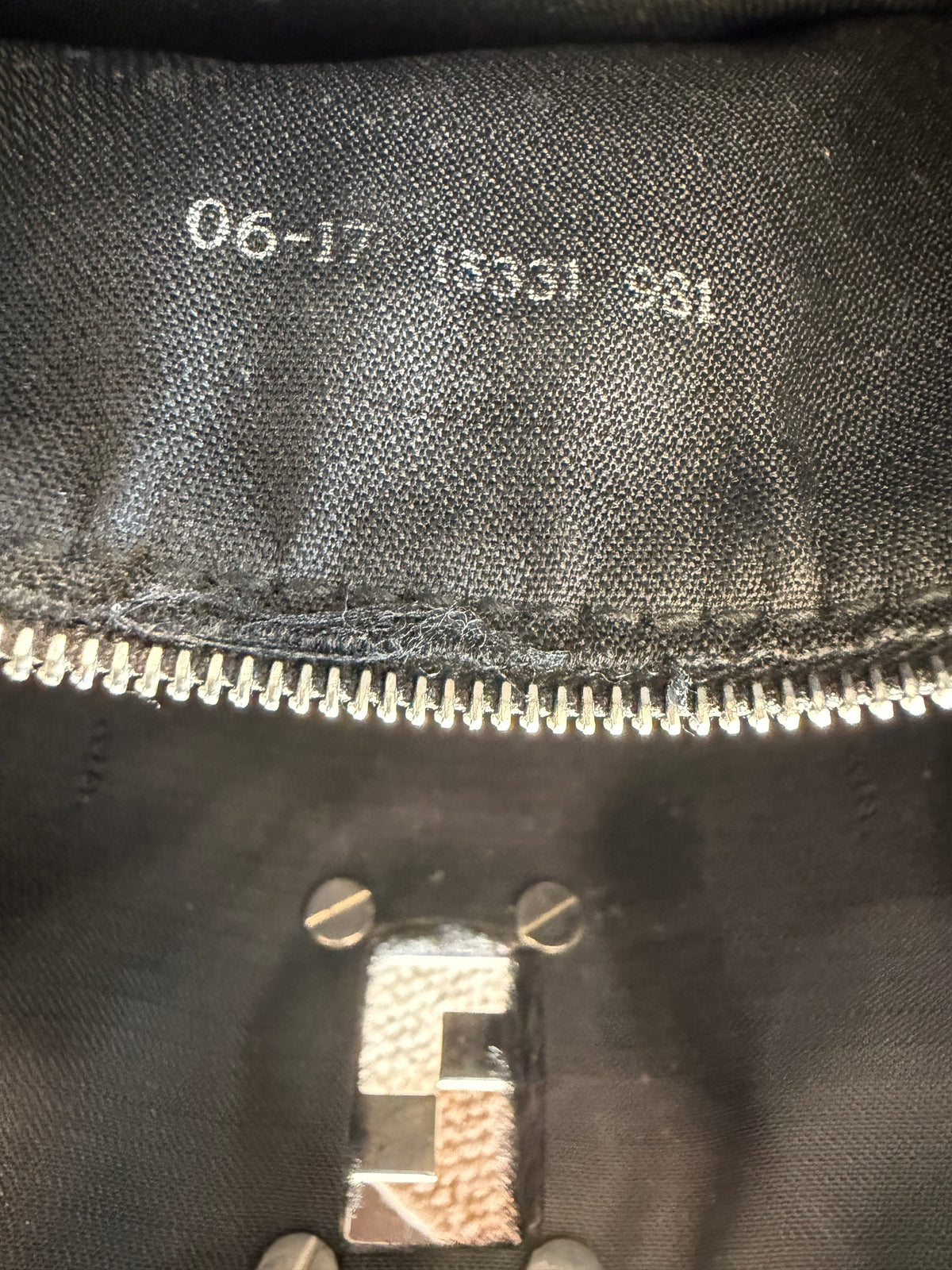 Fendi Vintage Black Pony Hair Shoulder Bag
