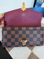 Louis Vuitton Damier Ebene Pallas Wallet