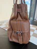 Prada Vitello Daino Leather Shoulder Tote
