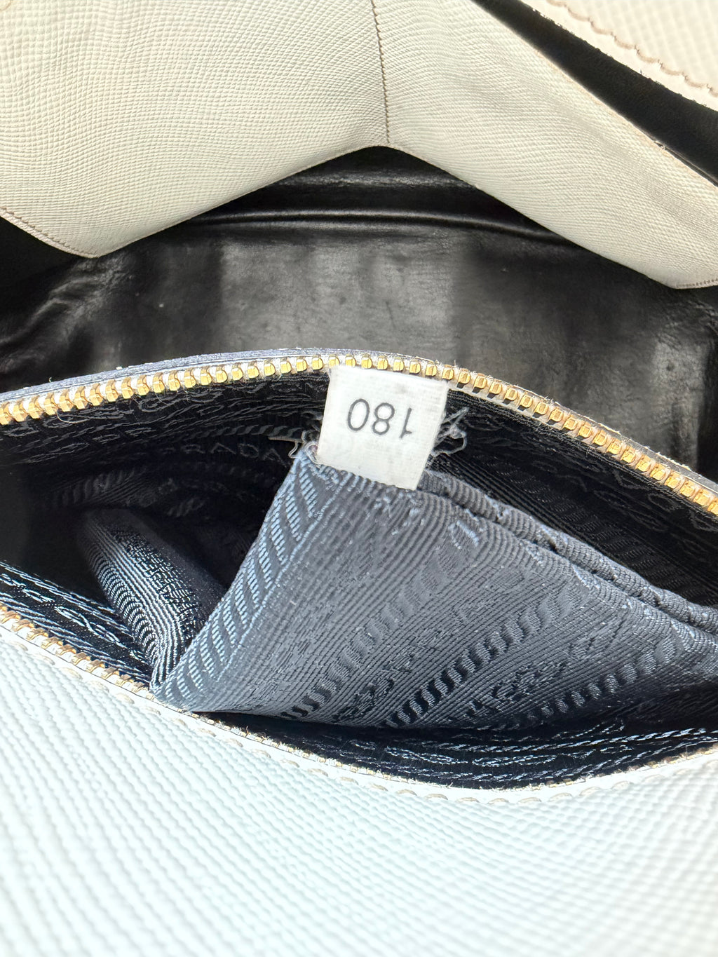 Prada Saffiano Lux Promenade Medium Satchel