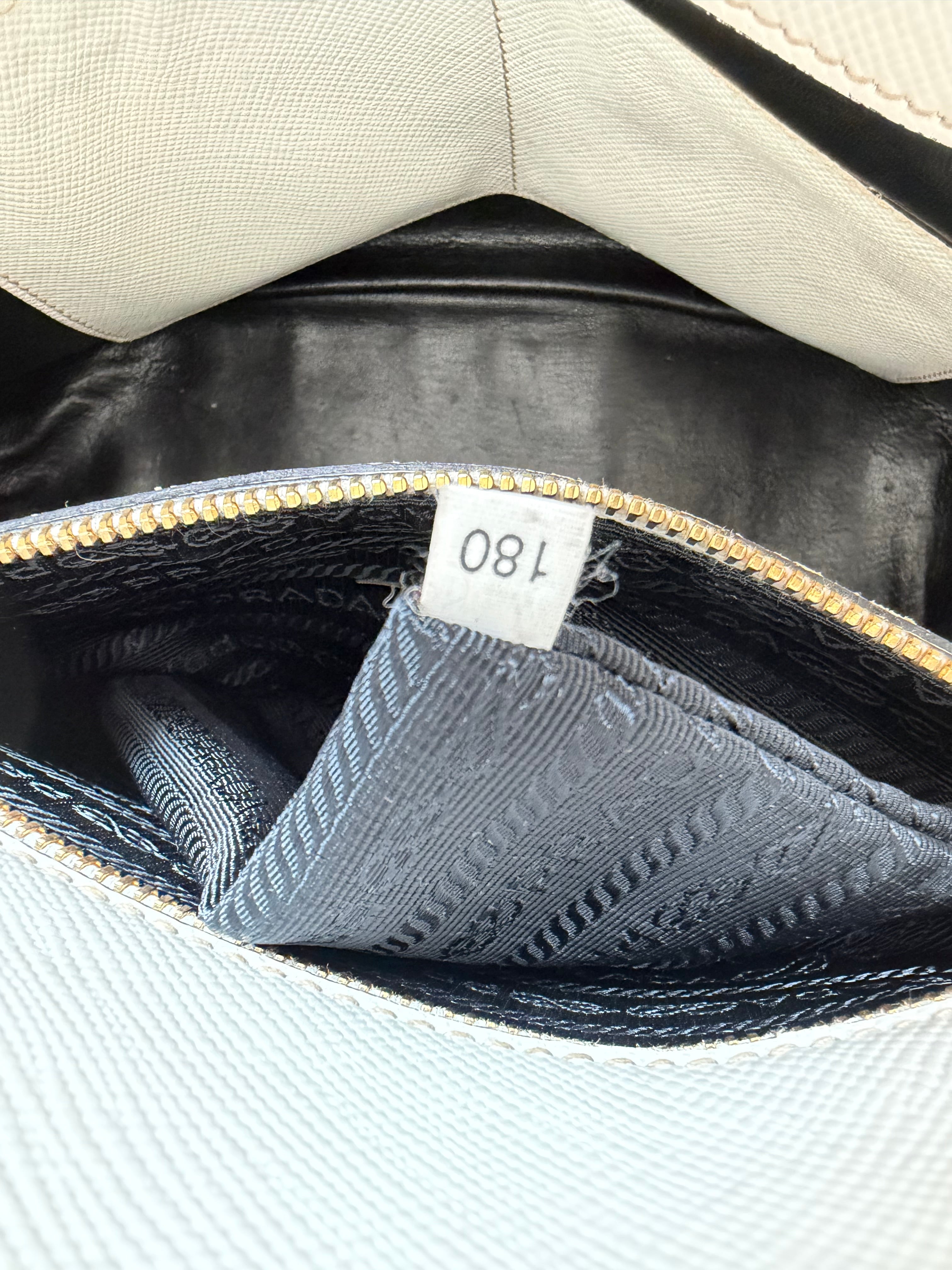 Prada Saffiano Lux Promenade Medium Satchel