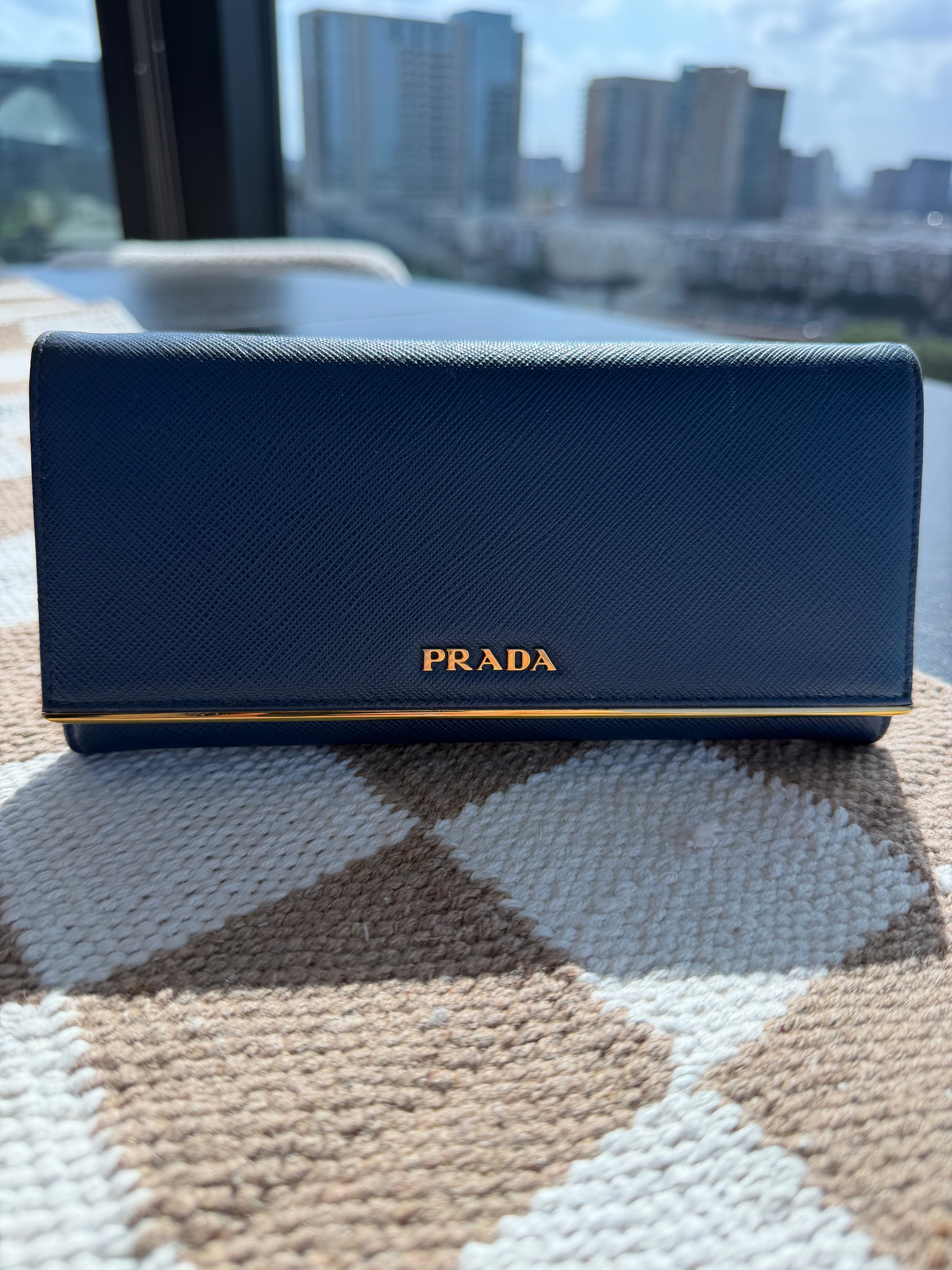 SOLD - Prada Saffiano Wallet/WOC