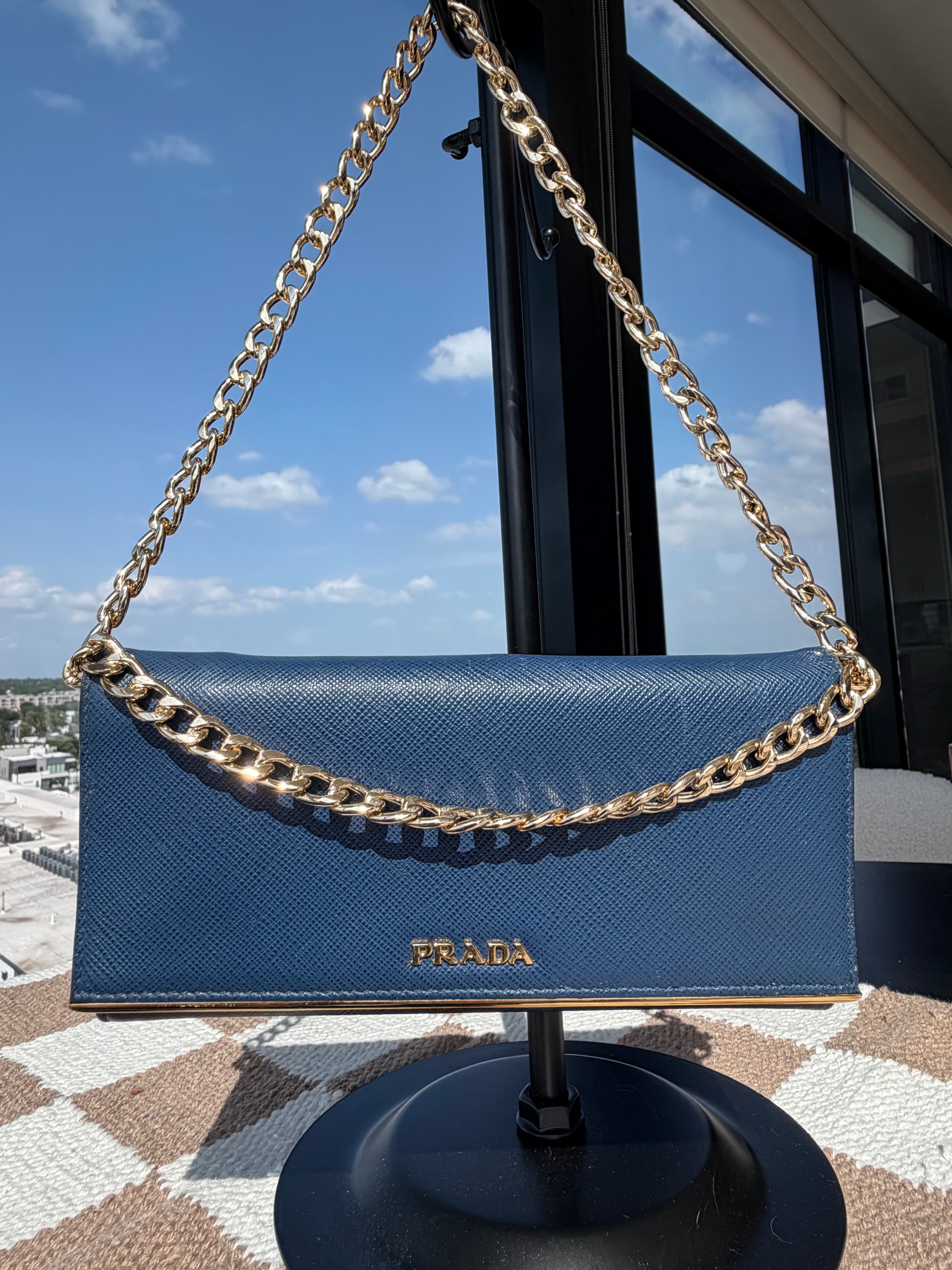 SOLD - Prada Saffiano Wallet/WOC
