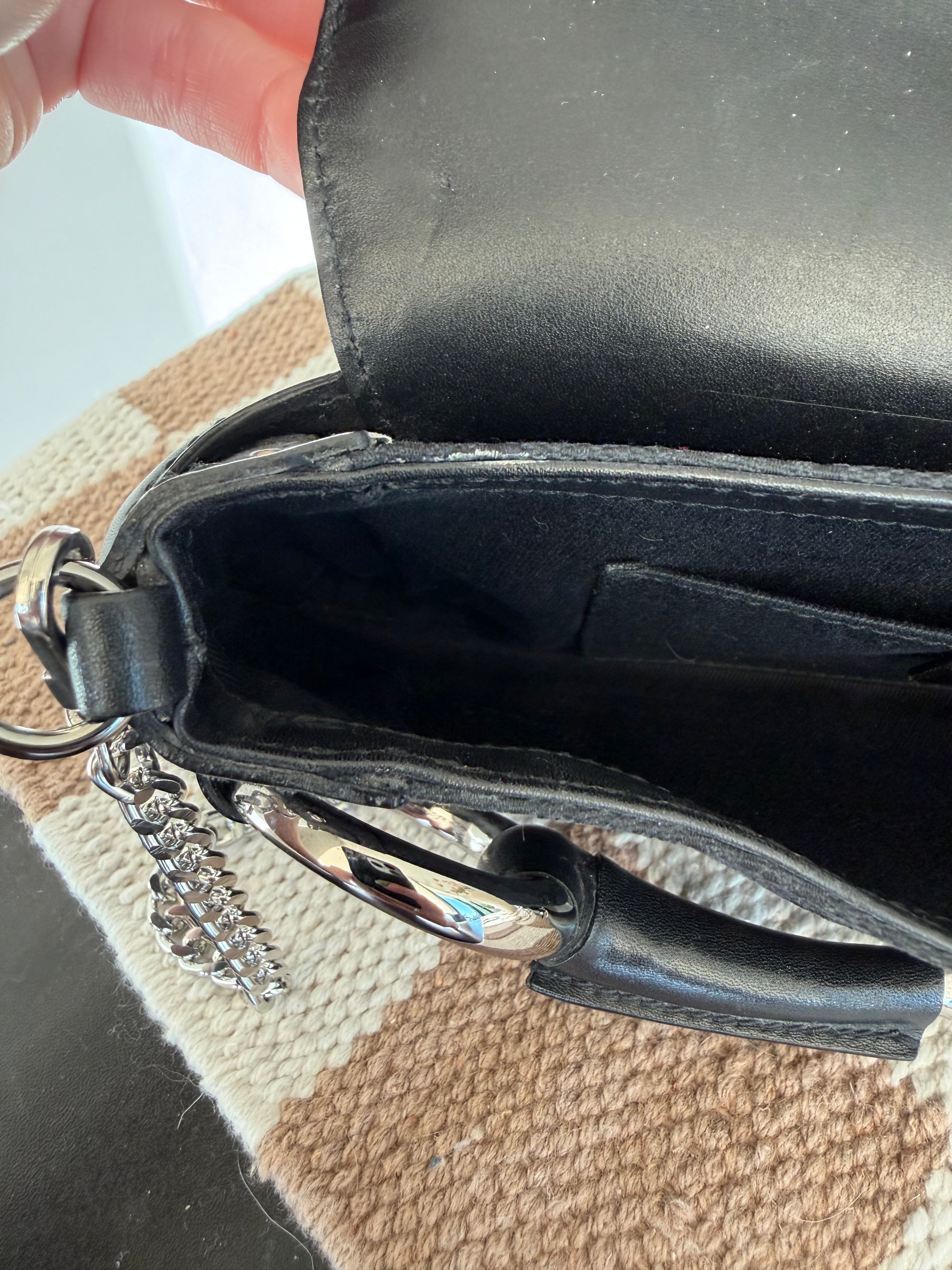 Gucci Horsebit GG Canvas Shoulder Bag