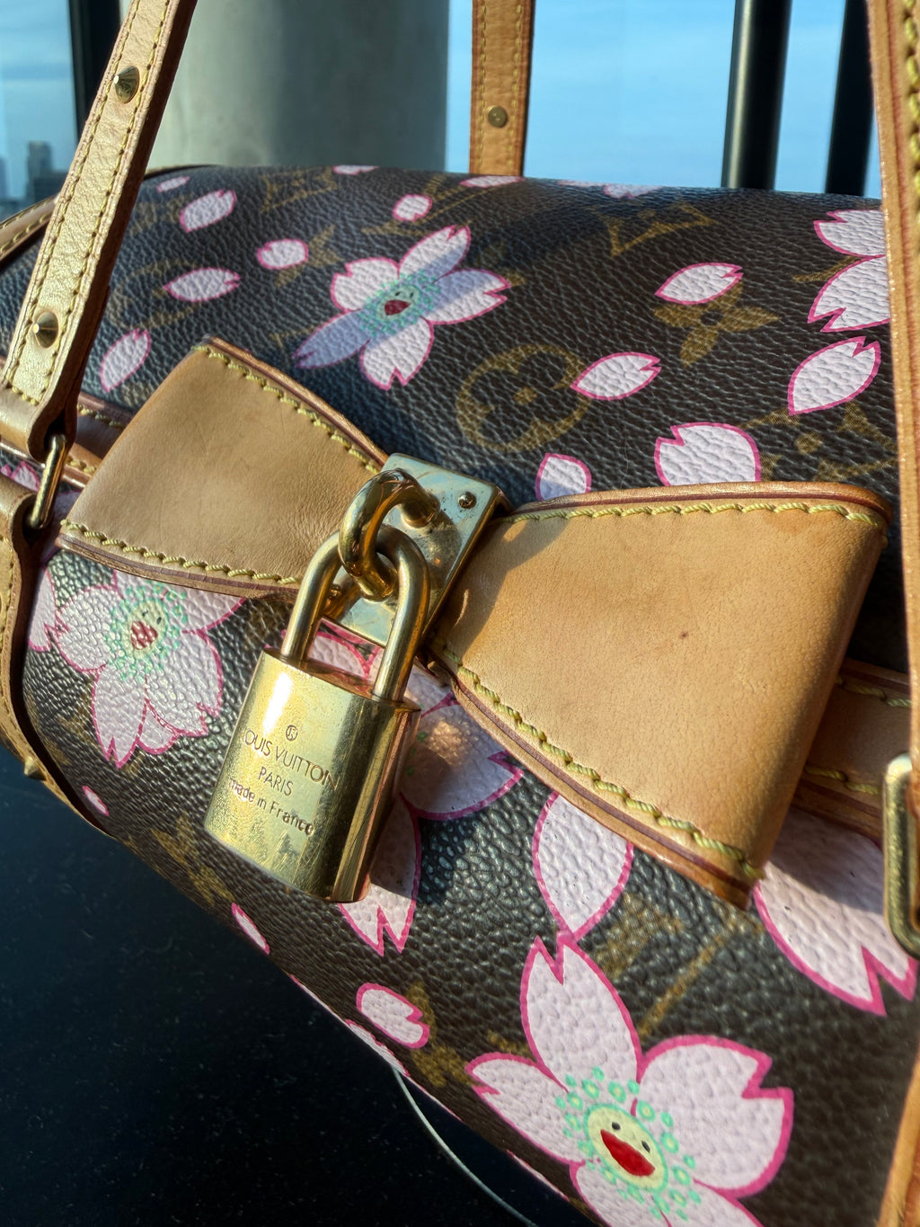 SOLD - LV RARE Cherry Blossom Vintage Papillon