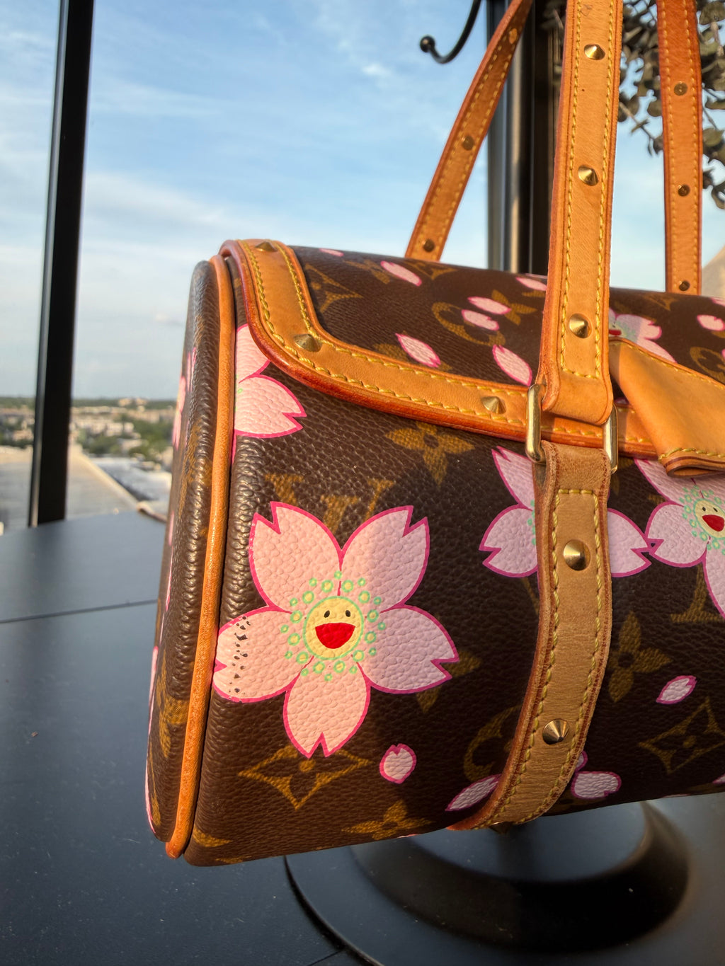 SOLD - LV RARE Cherry Blossom Vintage Papillon
