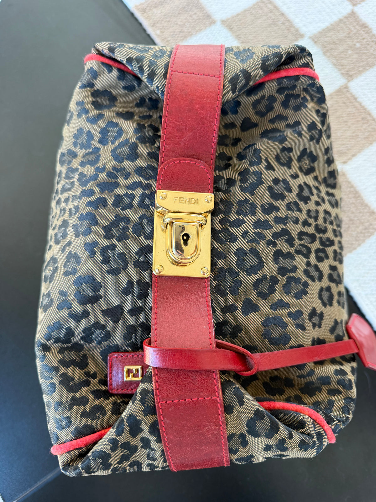 Fendi Vintage Large Vanity Bag