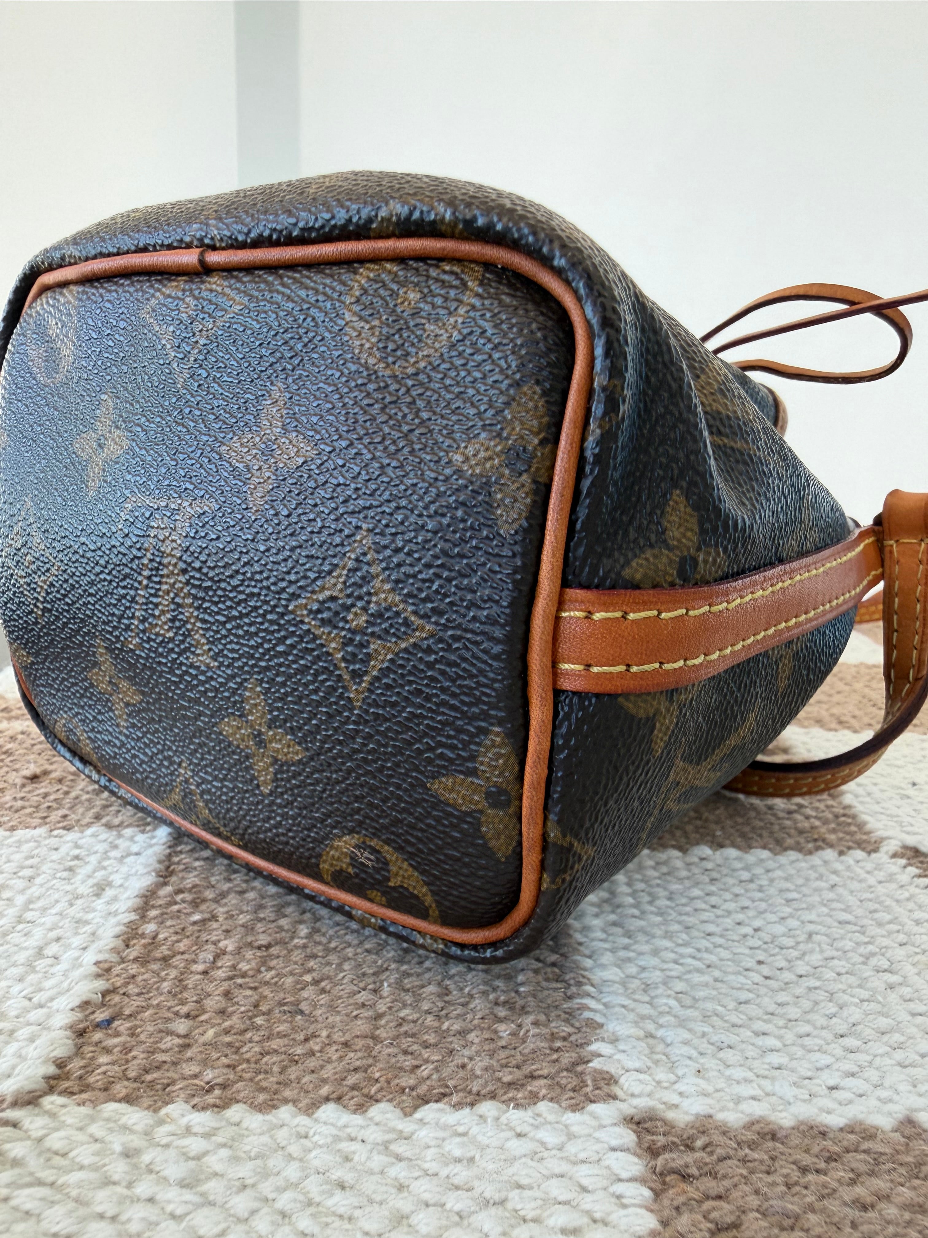Louis Vuitton Nano Noé Monogram Canvas