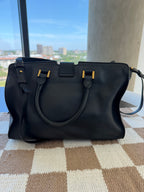 SOLD - Saint Laurent Cabas Y Top Handle Bag