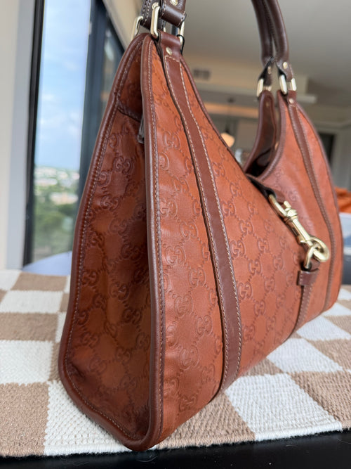 Gucci Guccissima Leather New Jackie Large Hobo