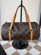 Louis Vuitton Monogram Papillon 30 Vintage Barrel Bag