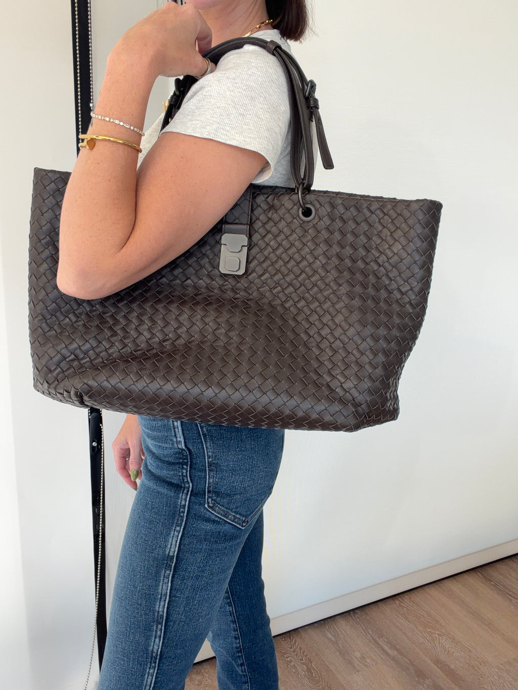 Bottega Veneta Large Intrecciato Tote