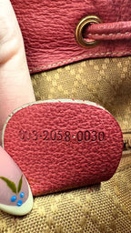 SOLD - Gucci Vintage Suede Backpack