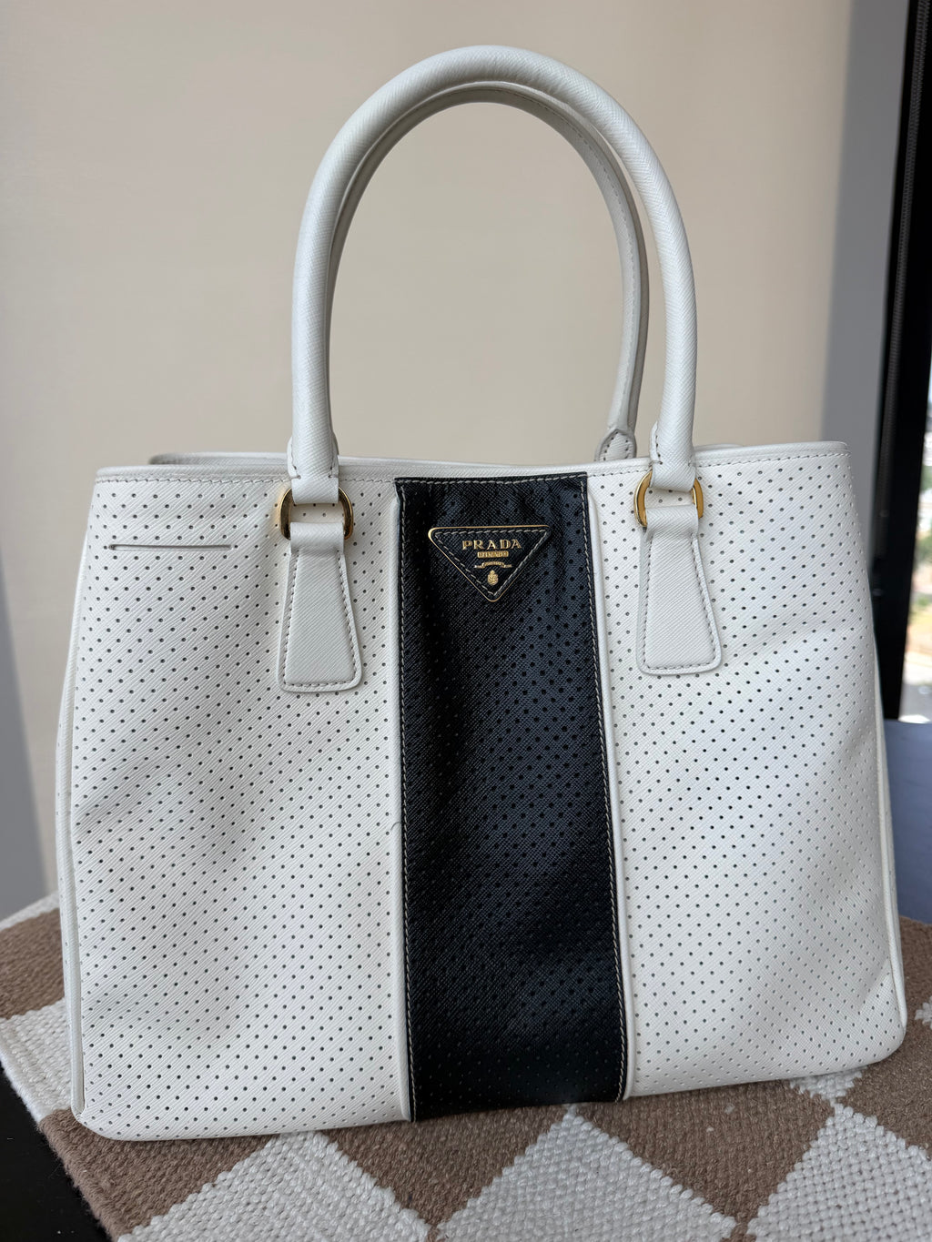 Prada Saffiano Fori Tote