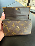 SOLD - Louis Vuitton Vintage French Wallet