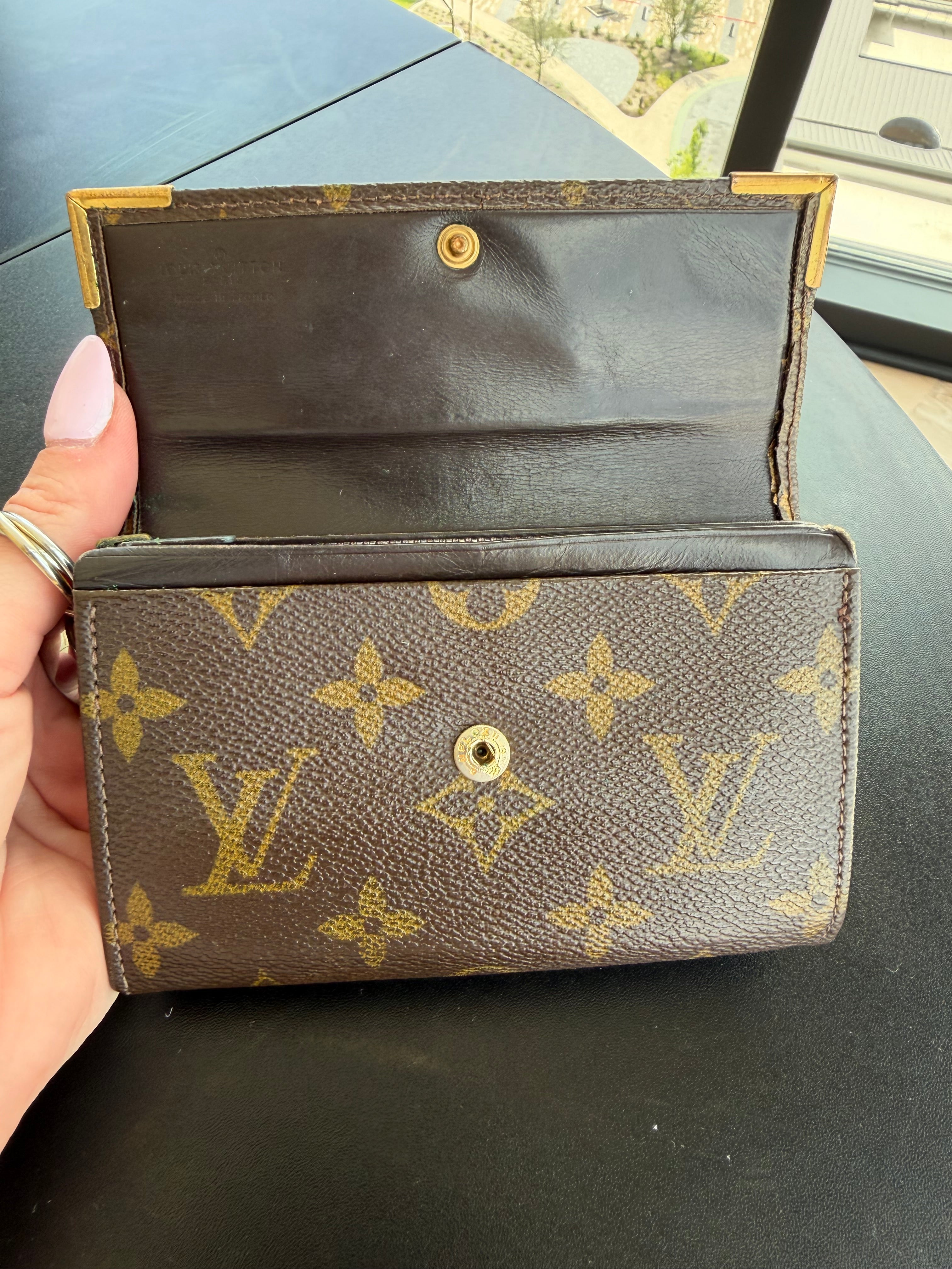 SOLD - Louis Vuitton Vintage French Wallet