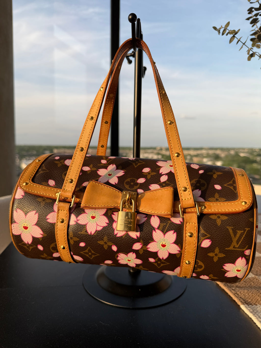 SOLD - LV RARE Cherry Blossom Vintage Papillon