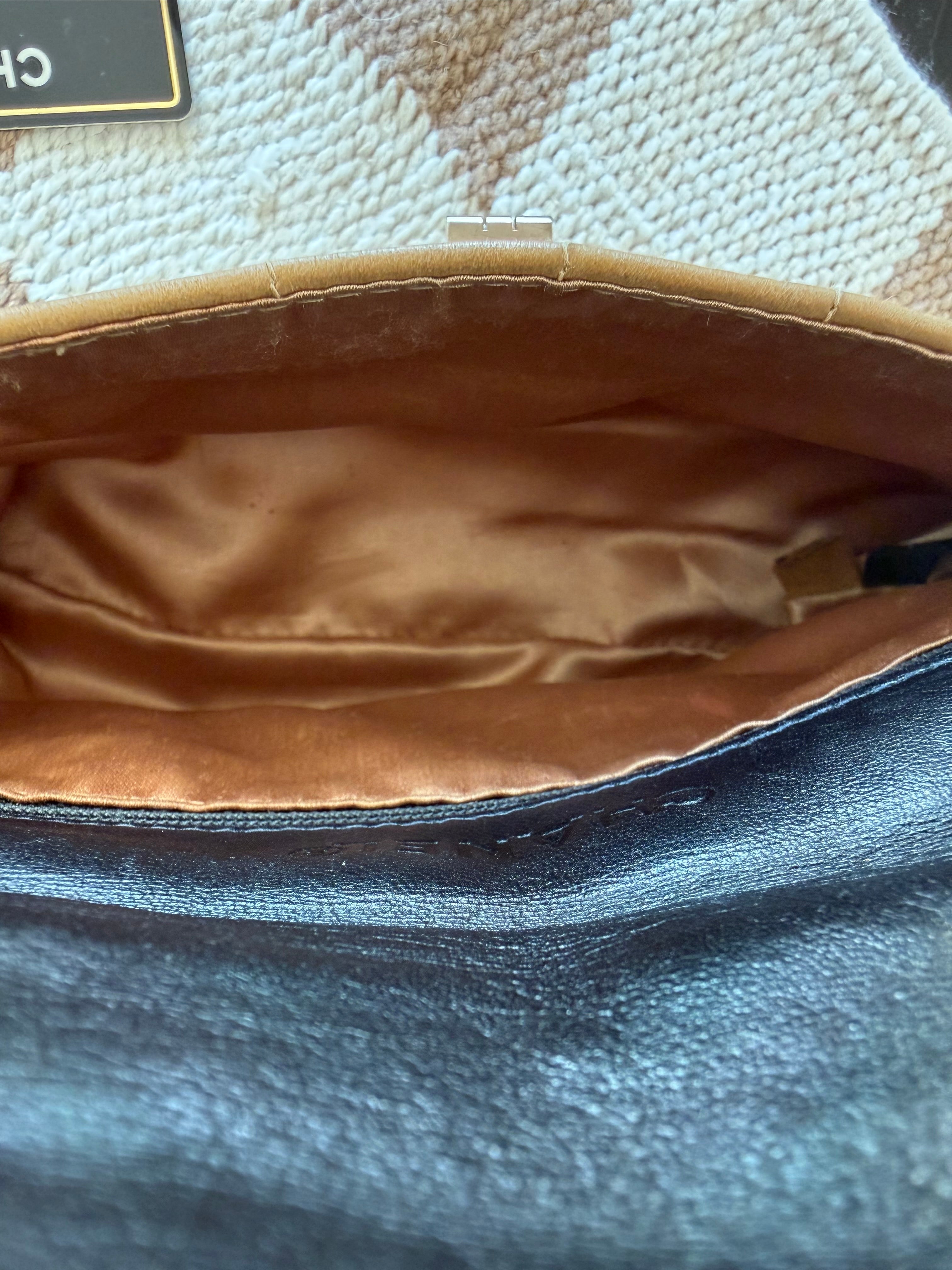 Chanel Chocolate Bar Double-Sided Flap Bag VINTAGE