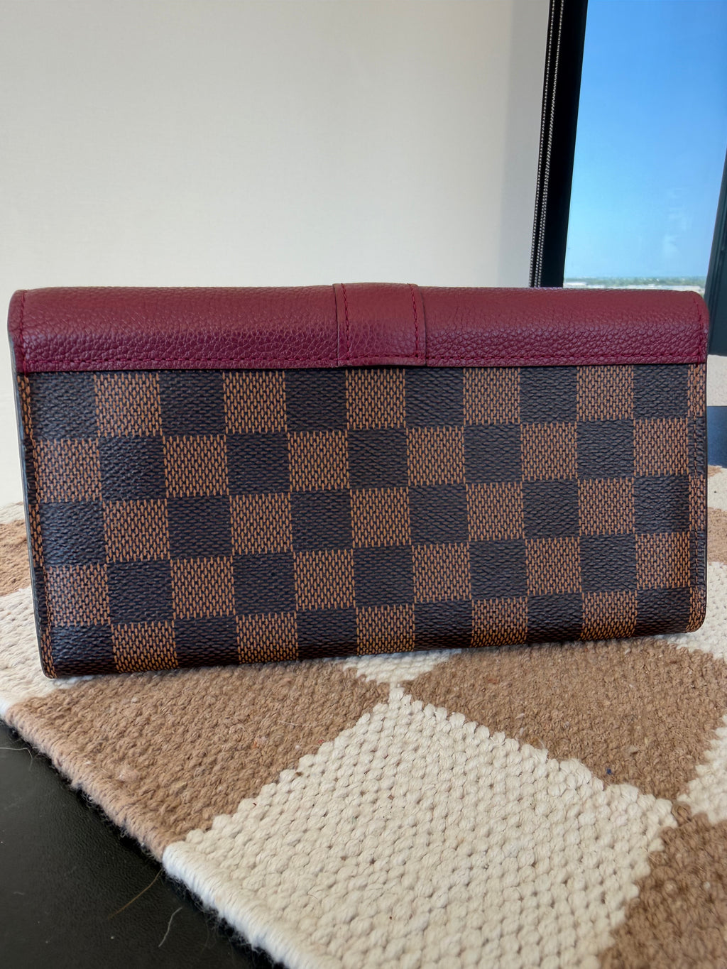Louis Vuitton Damier Ebene Pallas Wallet
