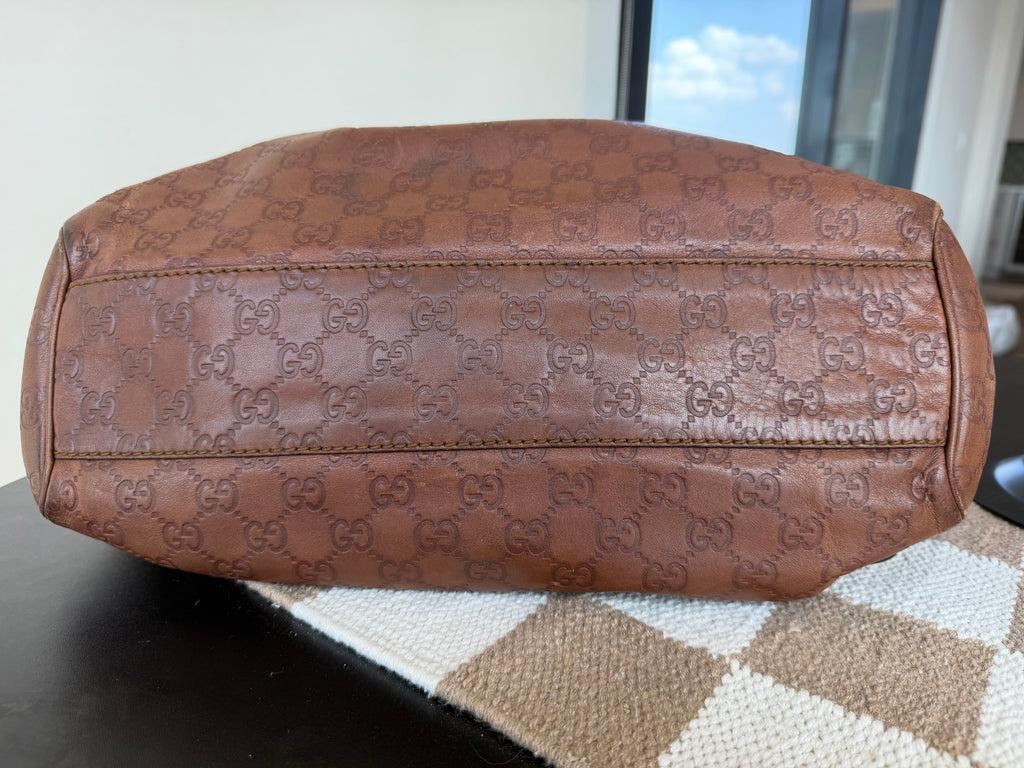 SOLD - Gucci Sukey Guccissima Tote VTG