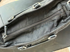 Prada Milano Nylon & Leather Top Handle/ Crossbody Bag