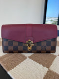 Louis Vuitton Damier Ebene Pallas Wallet