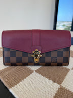 Louis Vuitton Damier Ebene Pallas Wallet