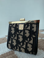 Dior VTG Kisslock Coin Pouch