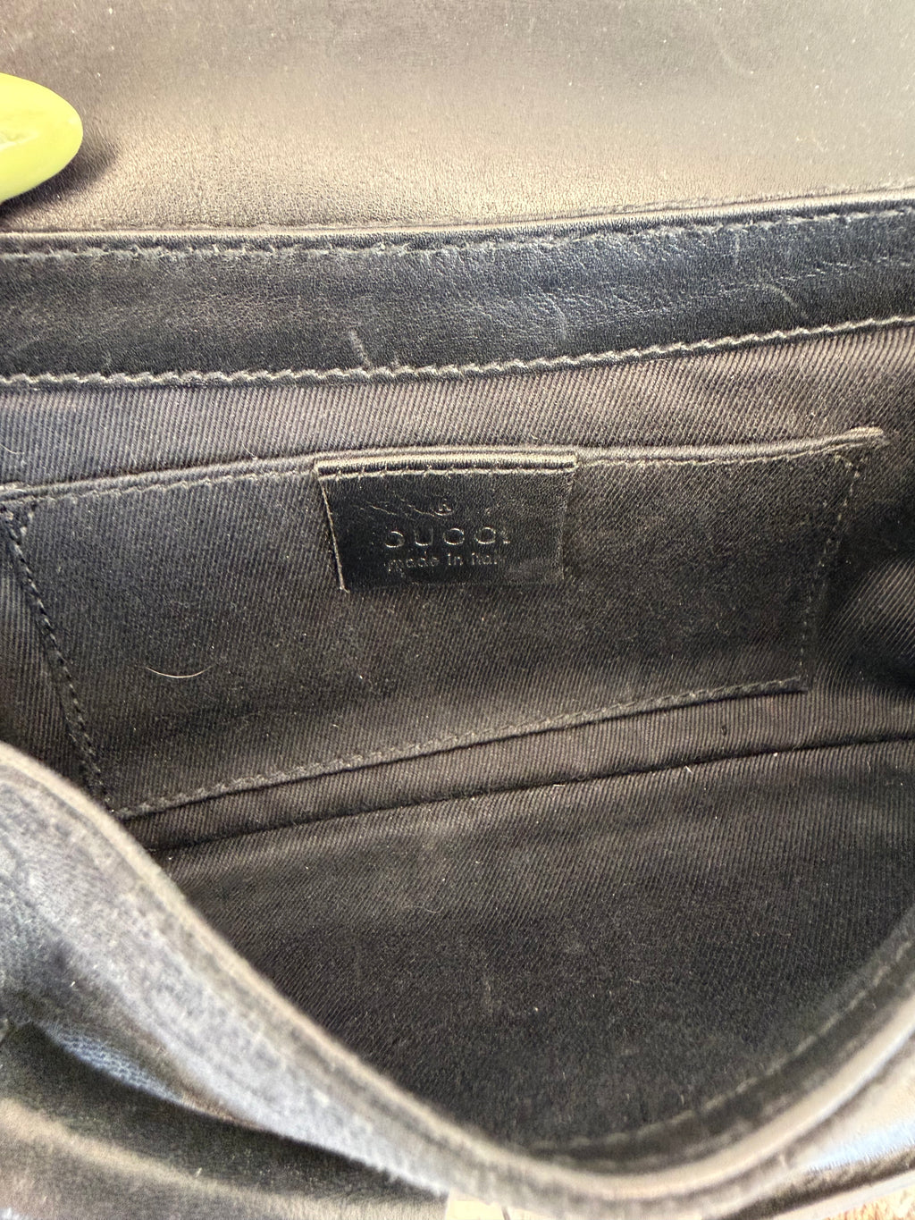 Gucci Horsebit GG Canvas Shoulder Bag