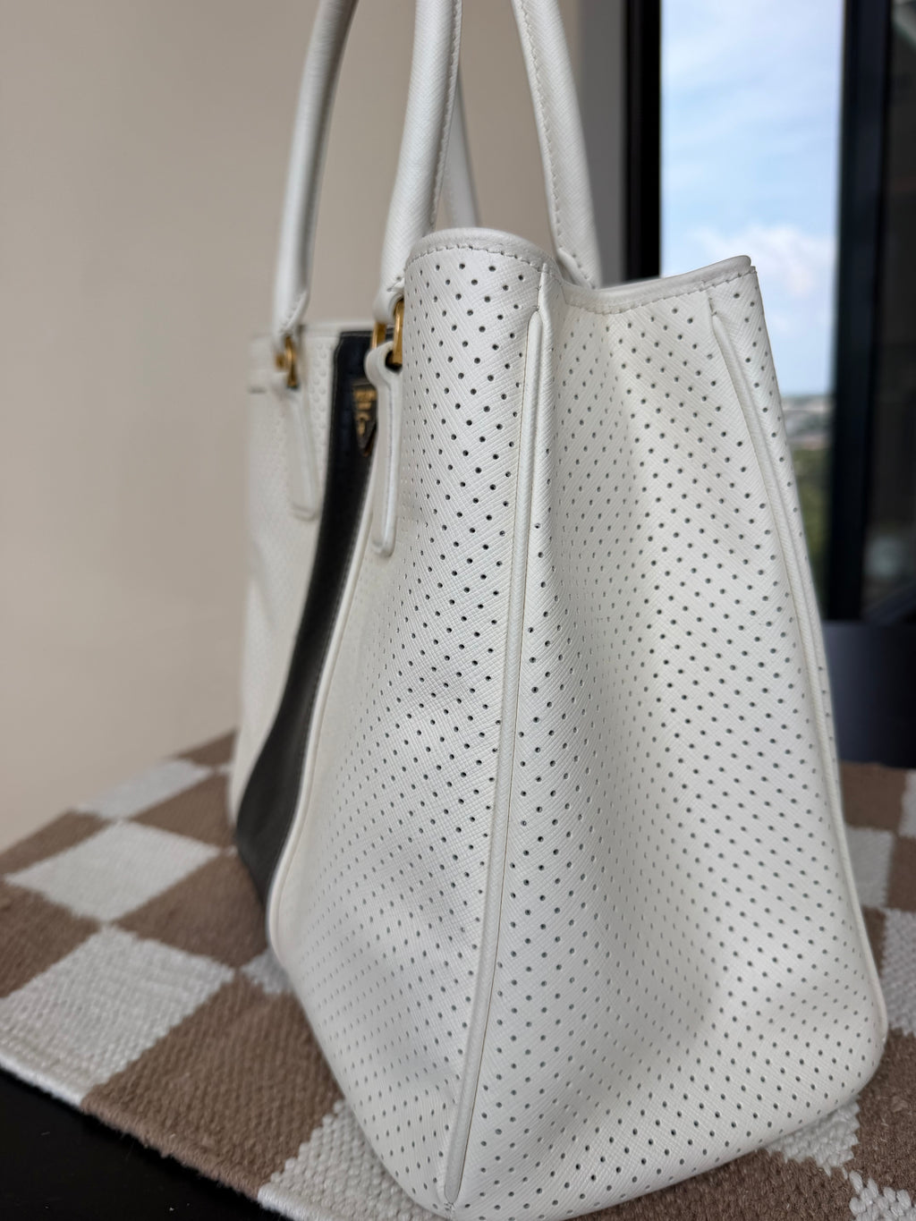 Prada Saffiano Fori Tote
