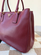 Prada Saffiano Lux Large Tote