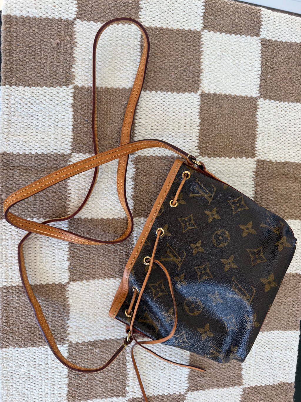 Louis Vuitton Nano Noé Monogram Canvas
