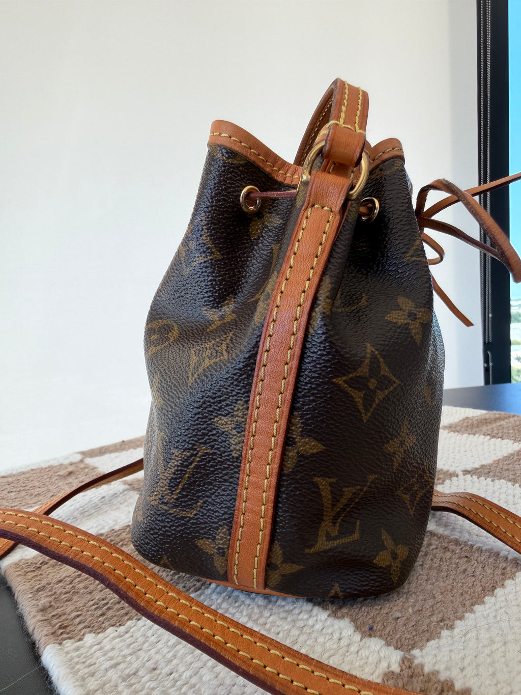 Louis Vuitton Nano Noé Monogram Canvas