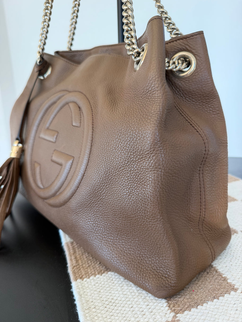 Gucci Soho Medium Chain Tote