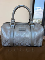 Gucci Monogram Boston Bag