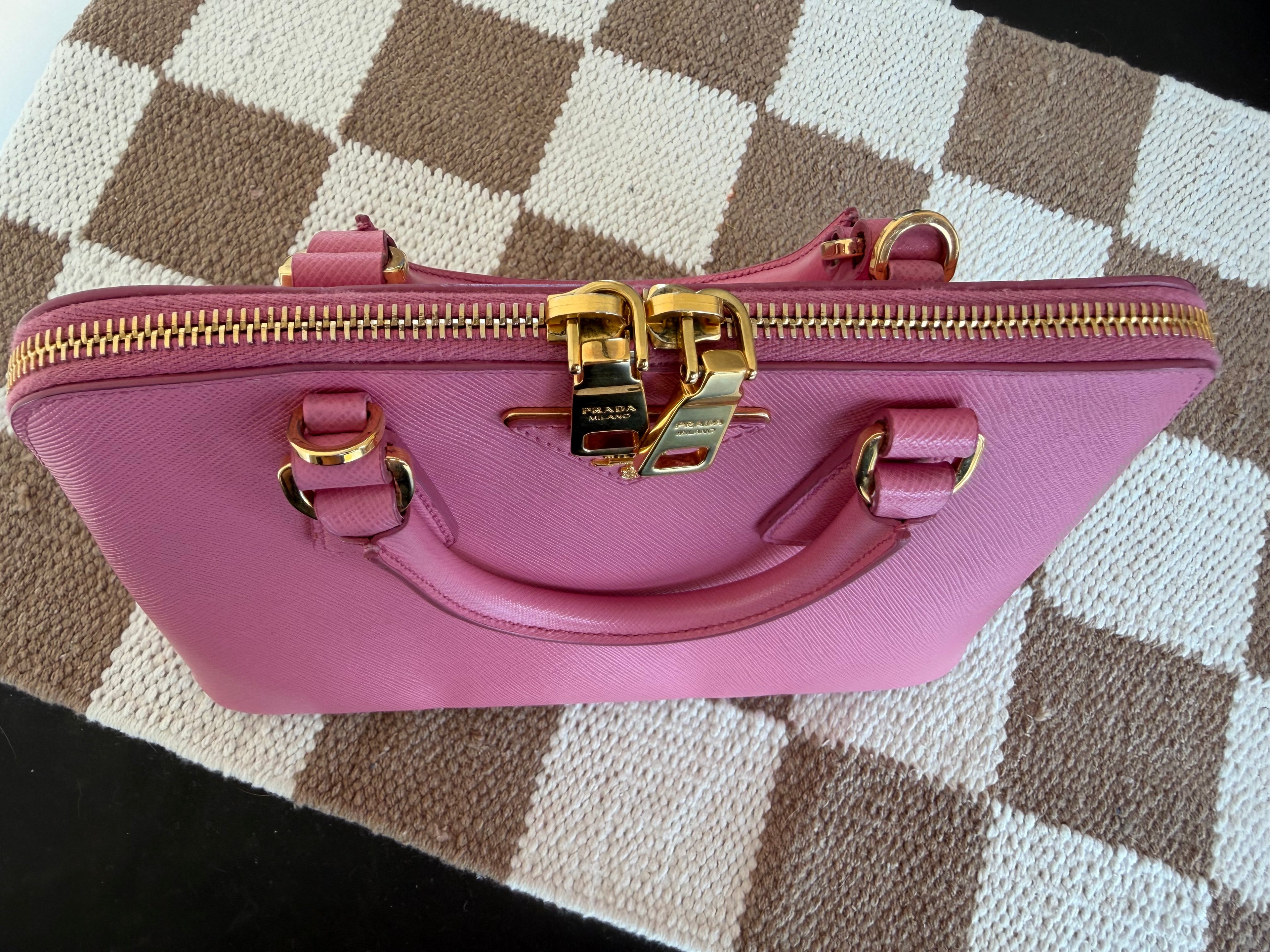 SOLD Prada Saffiano Promenade Satchel