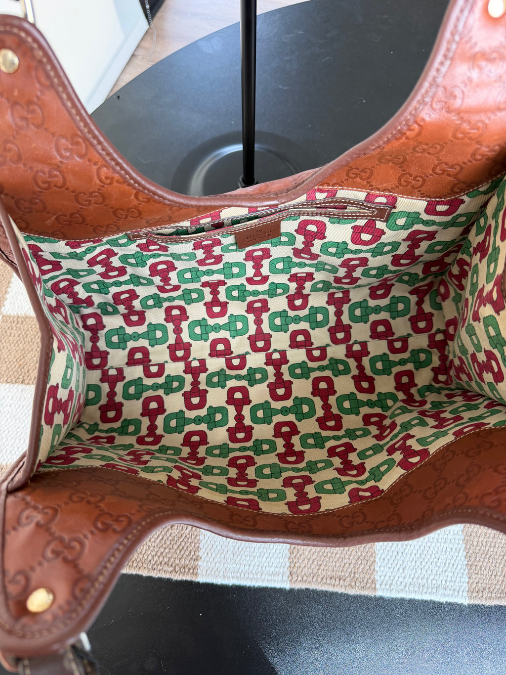 SOLD - Gucci Guccissima Leather New Jackie Large Hobo