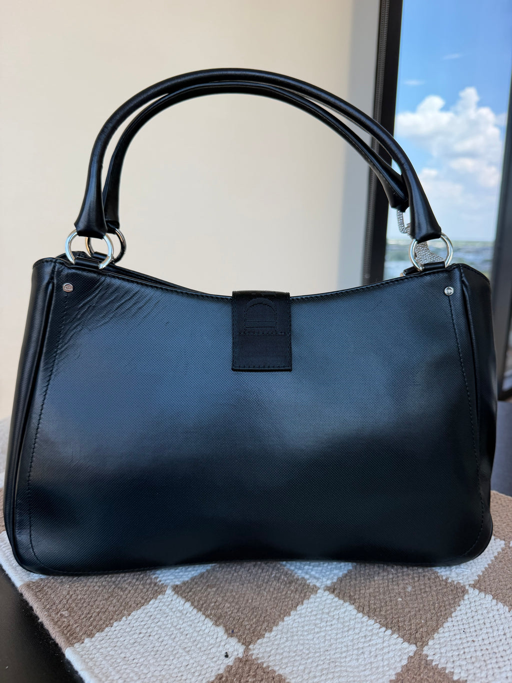 Dior Trotter Shoulder Bag- Swarovski Crystal Hardware