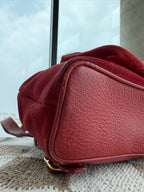 SOLD - Gucci Vintage Suede Backpack