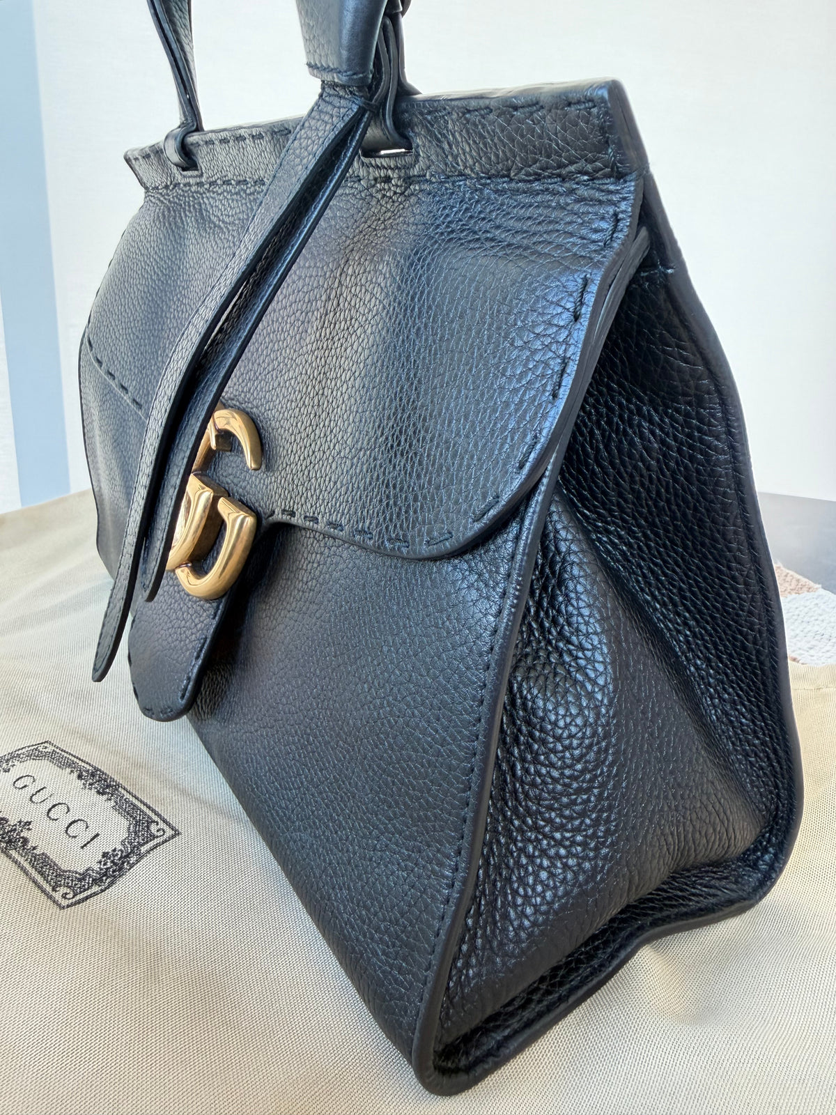 Gucci Marmot Top Handle Bag