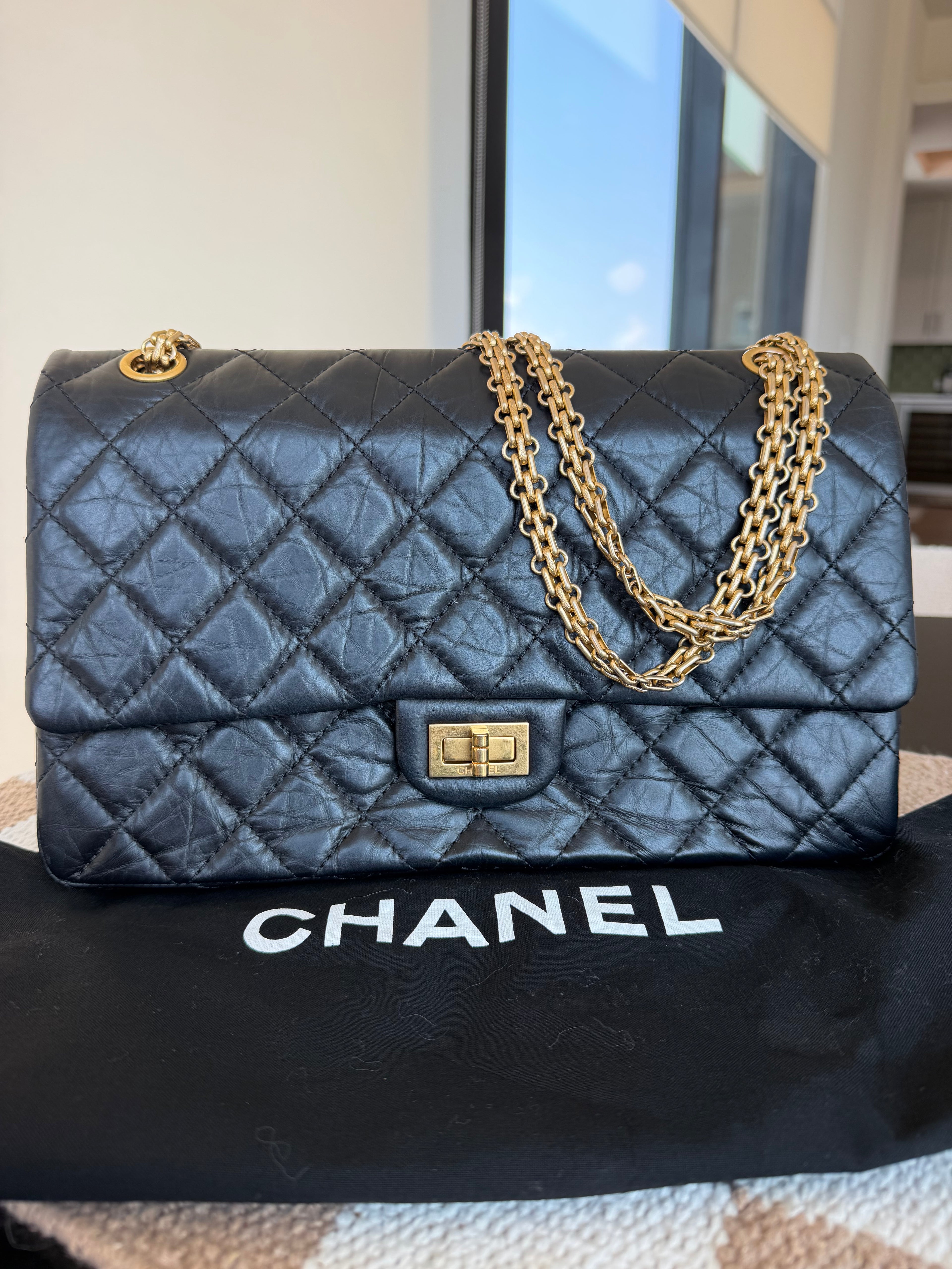 SOLD Chanel 2.55 Reissue Double Flap - Full Set