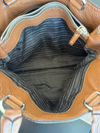 Prada Vitello Daino Leather Shoulder Tote
