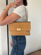 Chanel Chocolate Bar Double-Sided Flap Bag VINTAGE
