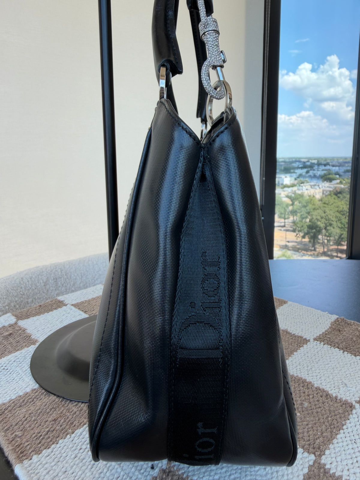 Dior Trotter Shoulder Bag- Swarovski Crystal Hardware